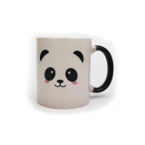 Low MOQ mug cartoon customized color changing mug cup for souvenir gift promotion