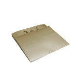 Eco-friendly Wholesale  Large Size Cardboard Paper Large-capacity with Clear Window paper bag with paper handle
