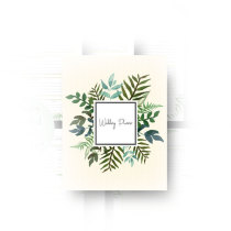 2022 A5 Customized Pu Loose-leaf Binder Wedding Planner Book