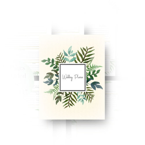2022 A5 Customized Pu Loose-leaf Binder Wedding Planner Book