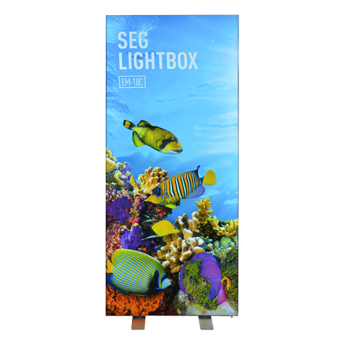 high quality led crystal trade frame show light advertising display seg portable lightbox