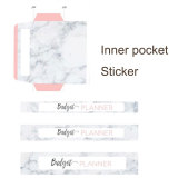 Personal Hardcover Custom Marble Budget Planner Organizer