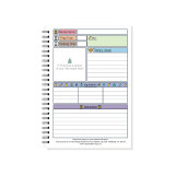 2020 A5 Bubble Jar Personal Design Cover Health Diary Planner