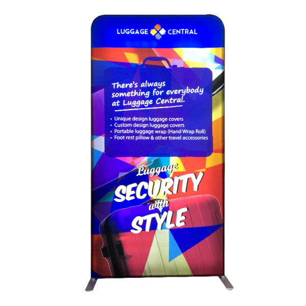 hot sale led light sign stand aluminium frame profile for 43mm EZ tube lightbox