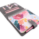 Wholesale Soft Cover Spiral Leather Happy Planner with Magnetic