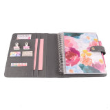 Wholesale Soft Cover Spiral Leather Happy Planner with Magnetic