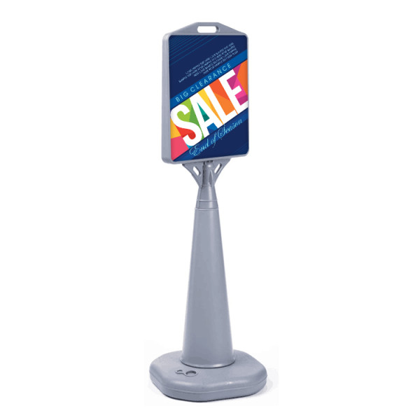 Hot Sale Portable Water Base Wind Resistance New PE Material Outdoor Poster Signed Poster Stand