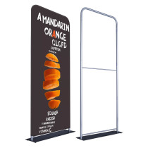 Popular Exhibition Aluminum Tension Fabric Trade Show Display EZ Tube Banner Stands For Trade Show