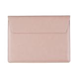 Reyon Amazon Hot Sale Deep Blue Soft Pu Leather Magnetic Closure Work Office Laptop Sleeve