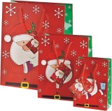 Wholesale gift bags with CMYK printing quality gift packaging