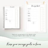 OEM Colorful Spiral Custom Monthly Happy Cash Budget Planner