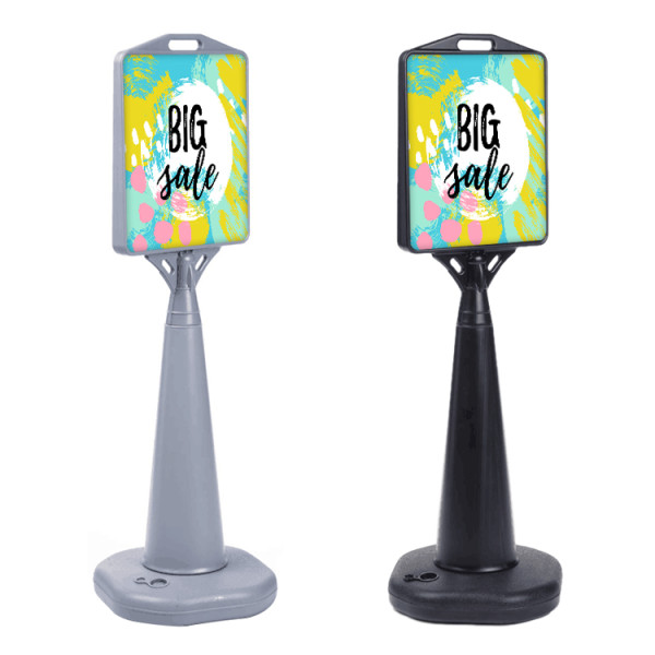 High Quality  Portable Water Base PE material outdoor Wind Resistance  Poster Sign  Stands