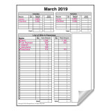 OEM 2021 A4 Custom Printing Budget Planner Organizer with Stickers