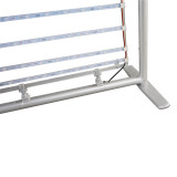 hot sale led light sign stand aluminium frame profile for 43mm EZ tube lightbox