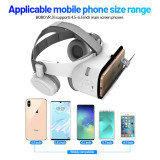 Z6 2020 OEM LOGO 4k VR glass 5 Plus vr headset 3D vr Glasses with remote for iPhone Android Smartphones