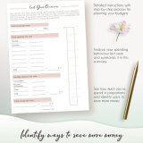 OEM Colorful Spiral Custom Monthly Happy Cash Budget Planner