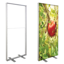 China Expomax Custome Design Aluminium Fabric SEG Light Box LED Light Box For Advertising