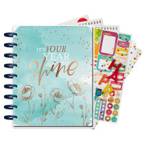 2021 2022 Custom A5 Design Disc Binding Daily Weekly Happy Planner With Stickers