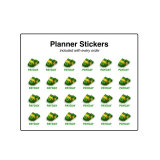 OEM 2021 A4 Custom Printing Budget Planner Organizer with Stickers