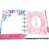 2021 2022 Custom A5 Design Disc Binding Daily Weekly Happy Planner With Stickers