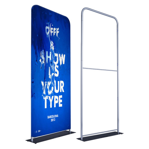 Expomax EZ Tube Tension Fabric Frame Display Banner Stand For Event Promotion