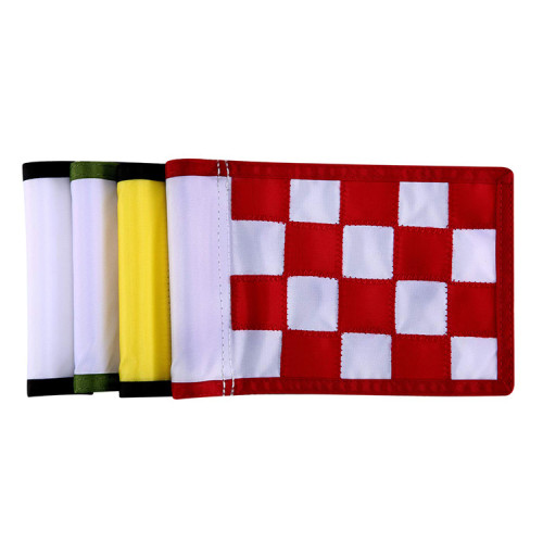 2019 high quality plastic sports tube printed holders custom size golf flag
