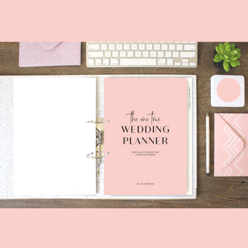 Personalised A4 Customized Loose-Leaf Binder Wedding Planner Organizer