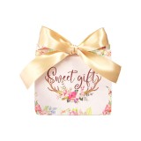 Factory Price Eco friendly Custom Personalized Printed Wedding Birthday Gift Paper Necklace Jewelry Bag with Gold Hot Foil Logo