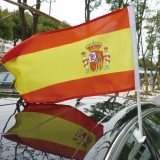 12 x18 inch knitted polyester car hood flags car window flags