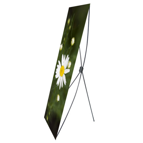 high quality china x shape aluminium single side frame wide banner extra roll up stand