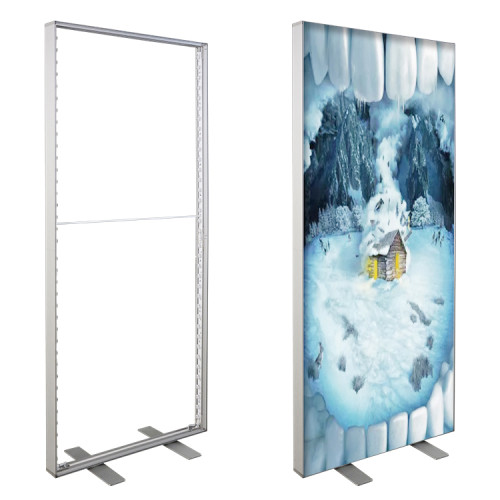China Expomax Aluminum SEG Fabric Frame LED Light Box For Trade Show Display