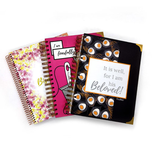 2021 2022 Weekly Monthly Custom Paper Spiral Planner