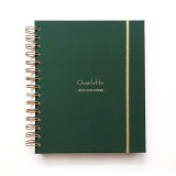 A4 Custom Spiral Planner Hardcover Organizer Travel Planner