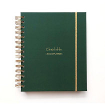 A4 Custom Spiral Planner Hardcover Organizer Travel Planner