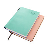 2022 Custom Logo Recycled Pu Leather Hardcover Agenda Journal Notebook