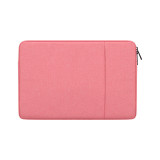 New Design 13 Inch Black Water Resistant Polyester Laptop Sleeve Notebook Bag Computer Bag For Macbook Air with Fluffy Lining