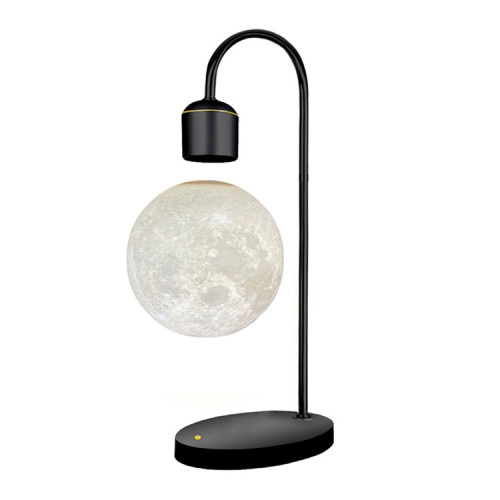Trending gadget led night light base Table Lamp 3D Printing Magnetic floating levitating moon lamp