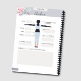 Girls Health Planner Custom Fitness Journal Daily Planner