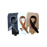 Matt Black Big Size Kraft Paper Bag Gift Bags Wedding Party Favor Candy Bag with Ribbon