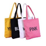 Reusable Shopping Colorful Fashion Printed Tote Cotton Canvas Fabric For Bags