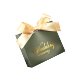 Factory Price Eco friendly Custom Personalized Printed Wedding Birthday Gift Paper Necklace Jewelry Bag with Gold Hot Foil Logo