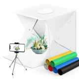 40cm six colors available Portable Foldable LED Photography Equipment Lightroom