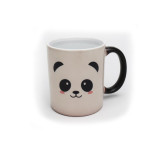 Low MOQ mug cartoon customized color changing mug cup for souvenir gift promotion
