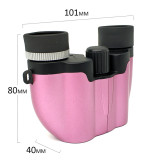 Colorful Telescope  Powerful Mini Compact 8x21 6x18 Pink Binocular with Carry Bag