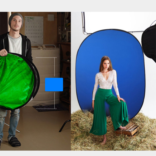 High Quality Wholesale Portable Photo Video Photography Green Screen Backdrop Photo Studio Accessories
