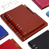 2020 A5 Loose Leaf Custom Pu Leather Cover Planner