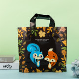 factory wholesale custom high quality personalized printing logo handle plastic shopping bag
