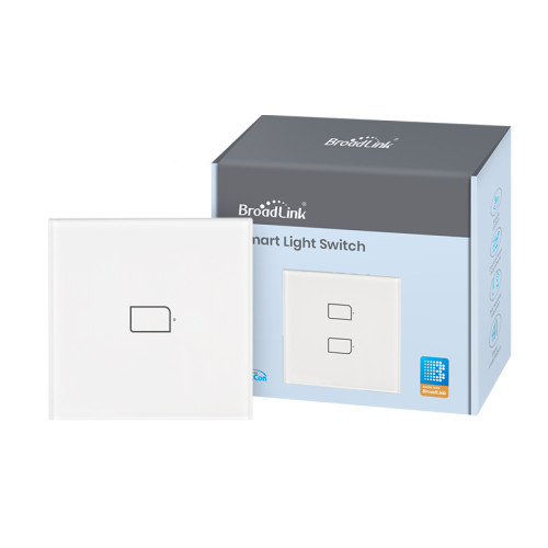 BroadLink Smart Wi-Fi Switch TC3 UK for Smart Home Wall Light, support Alexa, Google Home