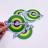 Low MOQ Custom Logo Design Cartoon Printed UV Protection Waterproof PVC Vinyl Die Cut Sticker