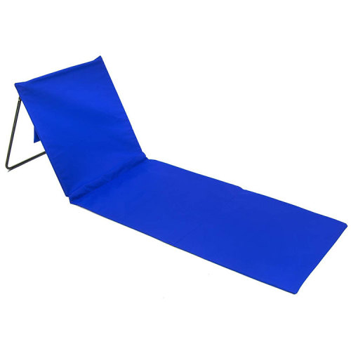 legless metal adjustment footrest low cushion adjustable beach mat floor chair